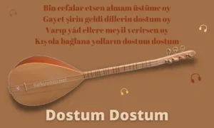 Dostum Dostum Sözleri