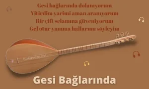 Gesi Bağlarında Sözleri