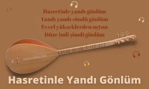 Hasretinle Yandı Gönlüm Sözleri